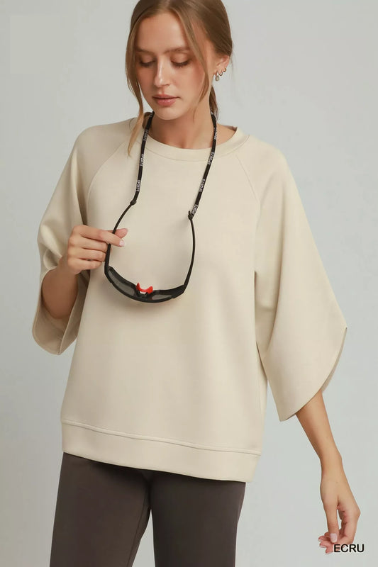 Round Hem Raglan Sleeve Top 4fc162f5-2cfa-4530-aadf-59285f66dfb4-Max-Origin