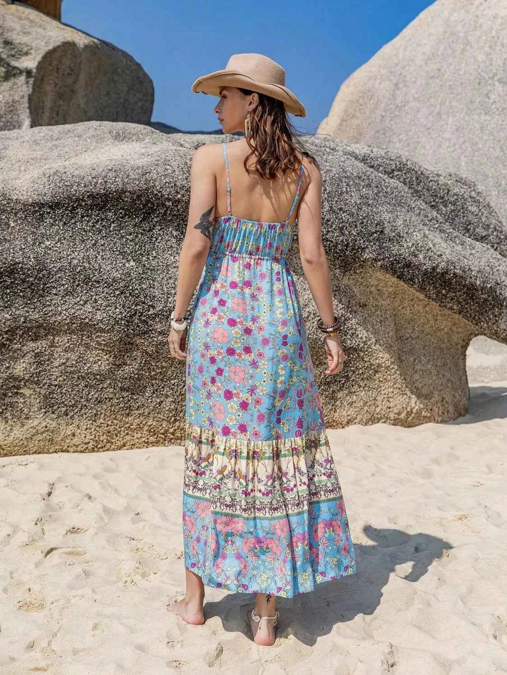 Tassel Floral Print Cami Dress 4ffe8a42-29b3-426e-8f9d-ad59fdcacd52-Max-Origin