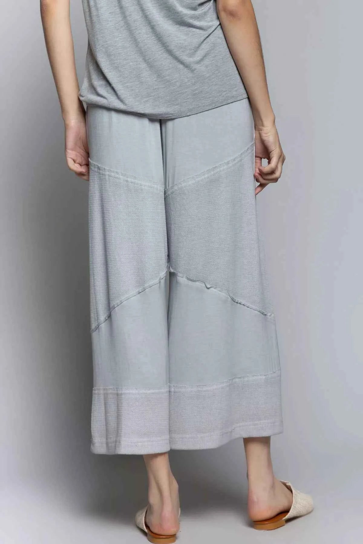POL Elastic Waistband Wide Leg Pants with Drawstring 5027e089-5cb5-4034-836c-03d784b0080a-Max-Origin