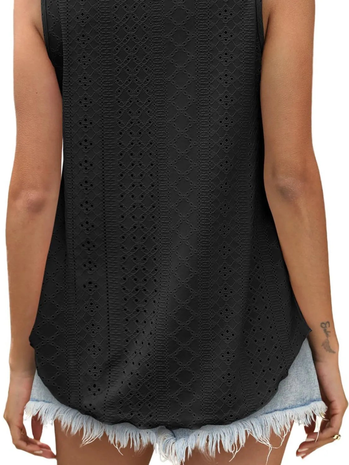 Eyelet Scoop Neck Tank 5035f66d-f58a-4e4d-bb00-84baa5f392b4-Max-Origin