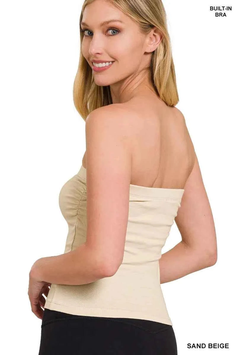 Zenana Cotton Tube Built-in Bra Top 5050d451324e4889ba3d17f87a1819f5-Max-Origin