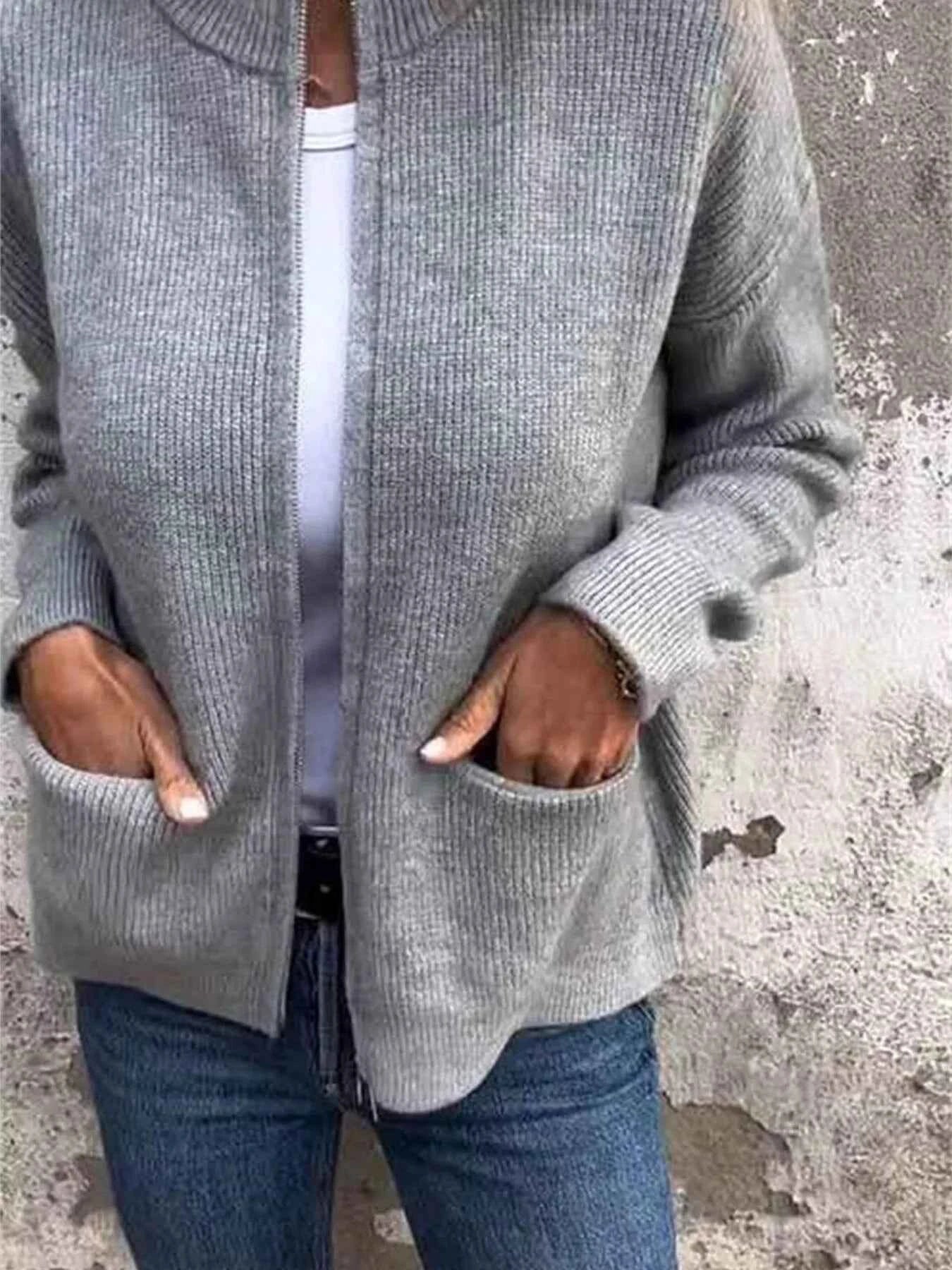 Open Front Drop Shoulder Cardigan 5052aa3b587c432db7fee57a4f00ffee-Max-Origin