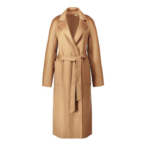 Double-Sided Wool-Cashmere Coat Deep caramel 5058F92CFC2870941D05C4DD37FBF0B6