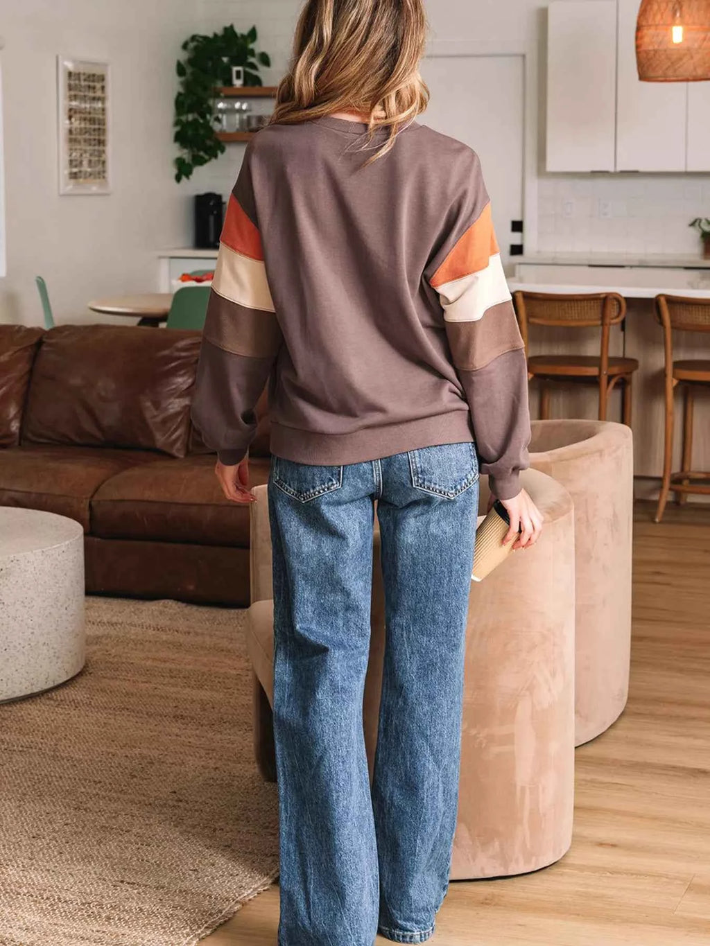 Sequin Bow Pumpkin Round Neck Sweatshirt 506f713e3365447ab8b6bf9637fe2446-Max-Origin