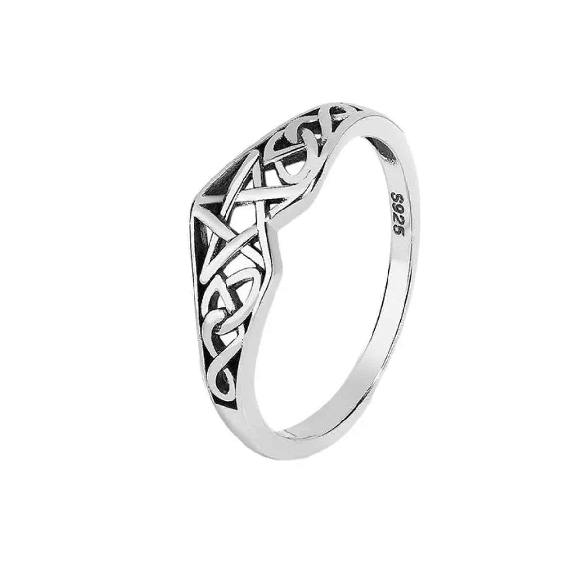 925 Sterling Silver Geometric Ring 5083b169-c6a4-4625-84cf-fe8764f096a3-Max-Origin