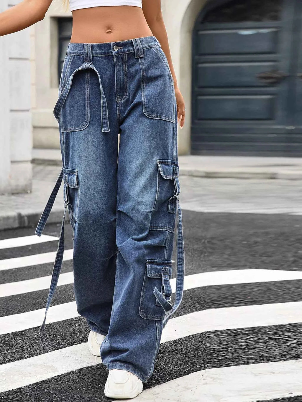 Wide Leg Cargo Jeans 50bd0564312d41fca45d509606038e46-Max-Origin