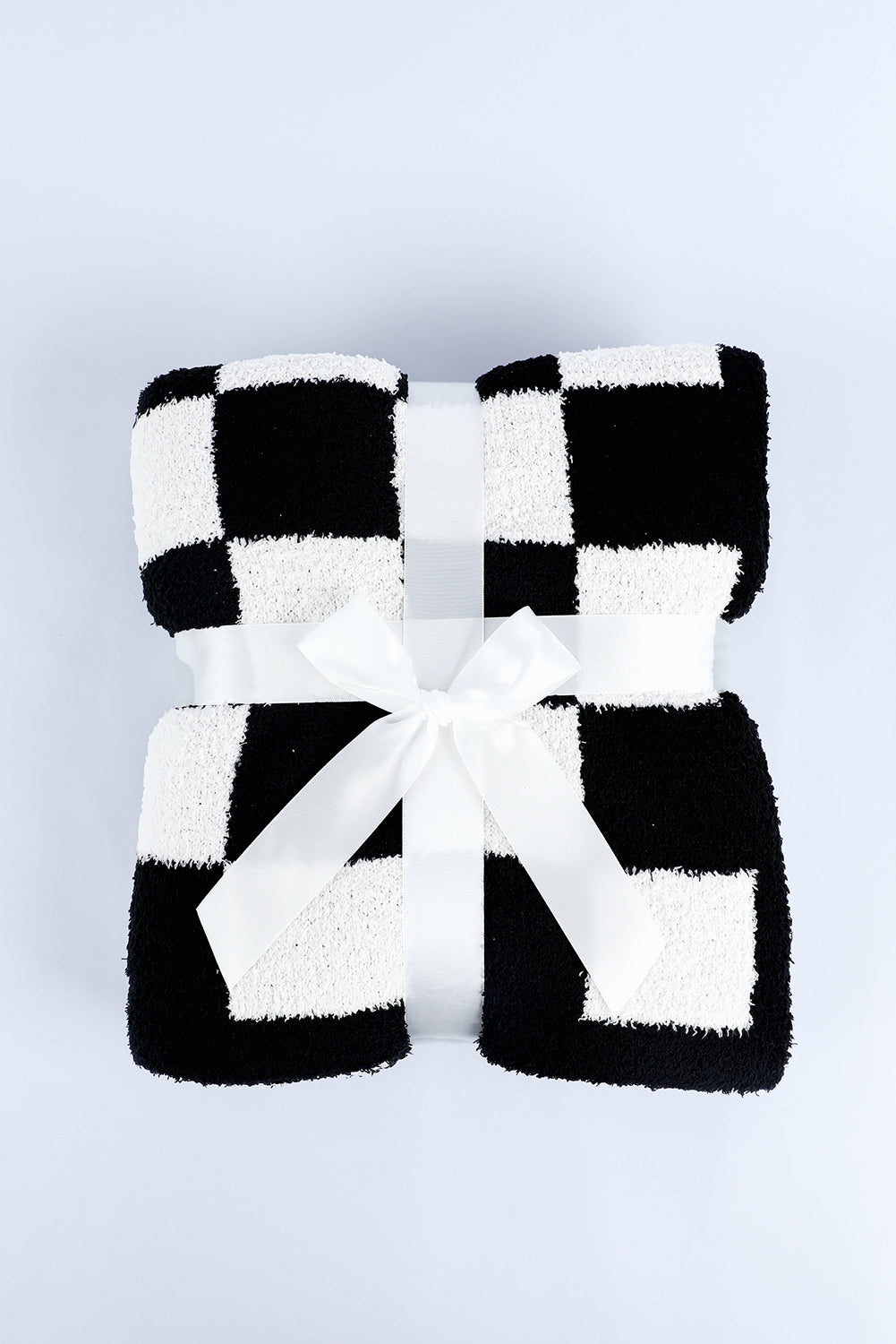 Black & White Checkerboard 127*152cm Flannel Blanket 50c9425e56c4f554