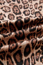 Leopard Bow-Tie Puff Sleeve Blouse 50e89420-1075-4df8-9490-b29d45cccb54