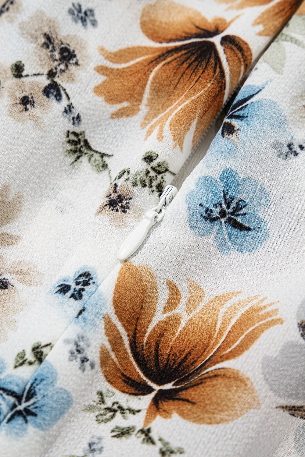 Floral Print Flounce Sleeve Midi Dress 50f196f7-e615-4083-848c-b1043536e681-Max-Origin
