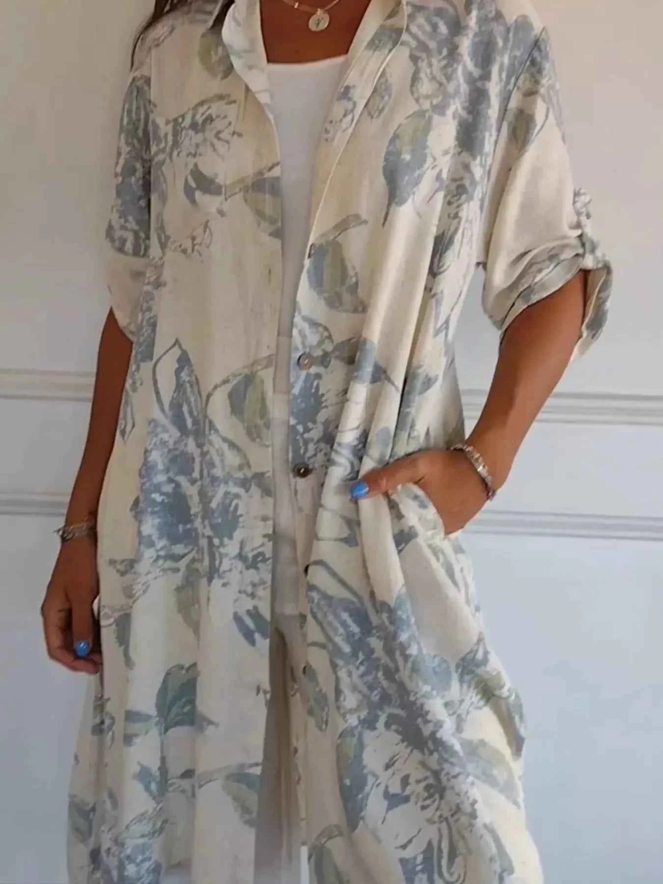 Full Size Floral Print Button-Up Shirt Dress Plus Size 51035c0c4e0544078ffc872eba6f4f21-Max-Origin