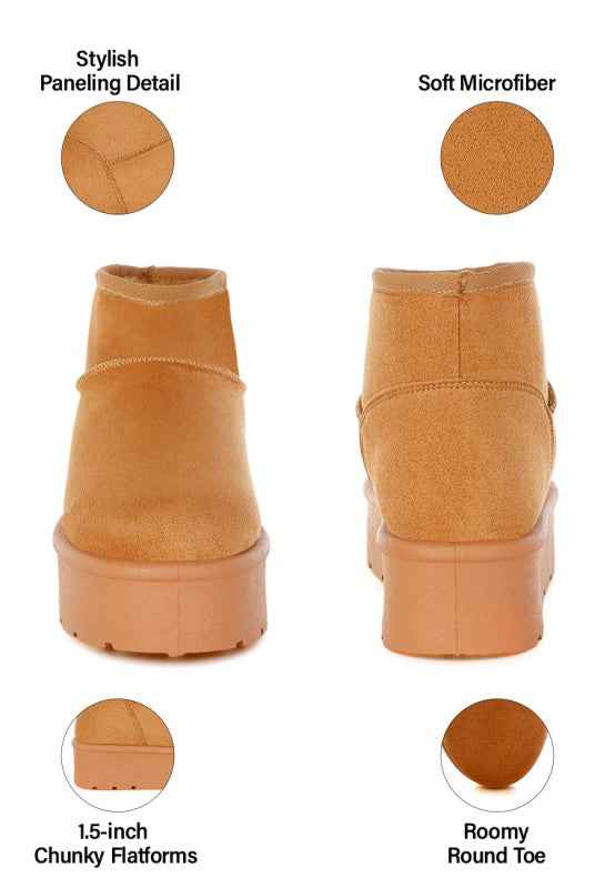 Derta Soft Microfiber Snow Boots 5104bb72-be05-4311-ae45-b7a09627c46b