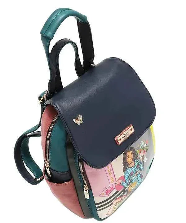 Nicole Lee USA Cat Eco-Leather Convertible Backpack Bag 515b3398-0d12-4020-9371-6b4f064ed946-Max