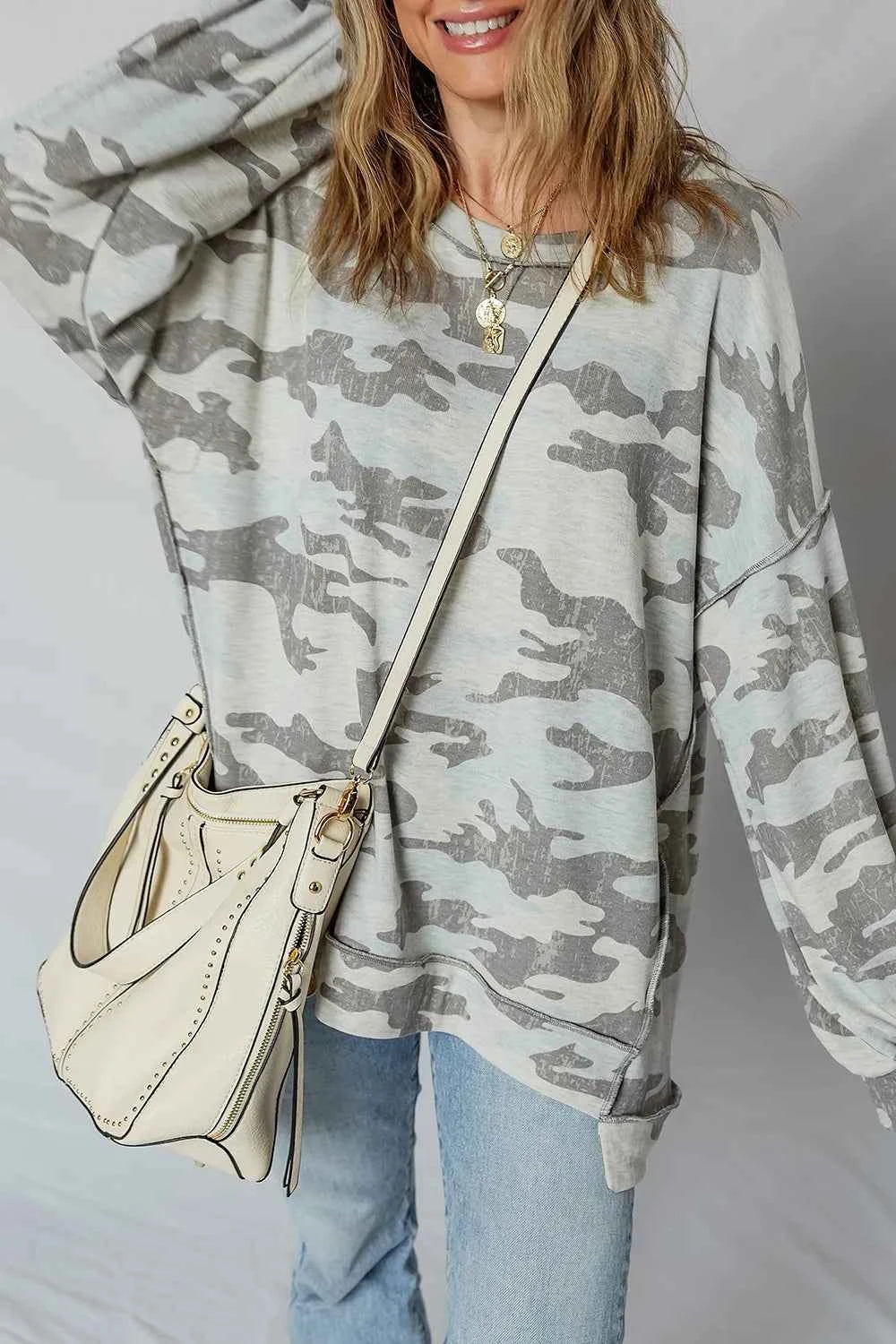 Camouflage Long Sleeve Sweatshirt 515bc400-0b7f-4bf6-b960-4693c782644c-Max-Origin