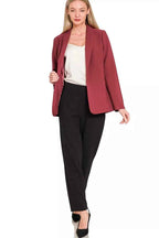 Zenana Woven Long Sleeve Blazer With Lining 516051378b164b0eb9240ea28ac0d50f-Max-Origin