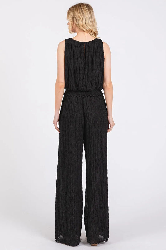Textured Stretchy Crop Tank and Pants Set 51c19c693a4e4580b50140e231954c9f-Max-Origin
