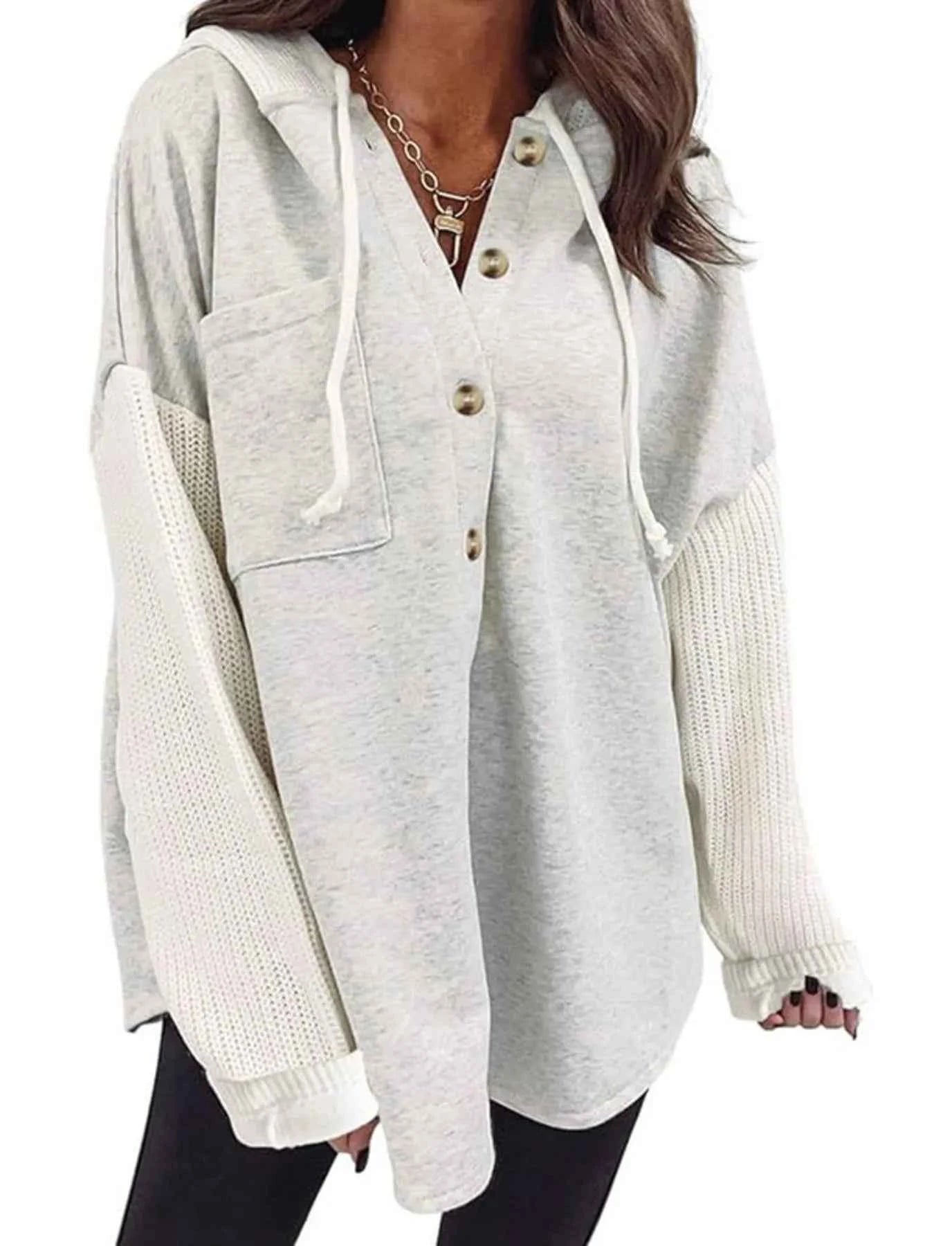 Drawstring Button Front Hoodie 51e7be5a-c703-46d5-b1f6-c90fa31f1cdd-Max-Origin