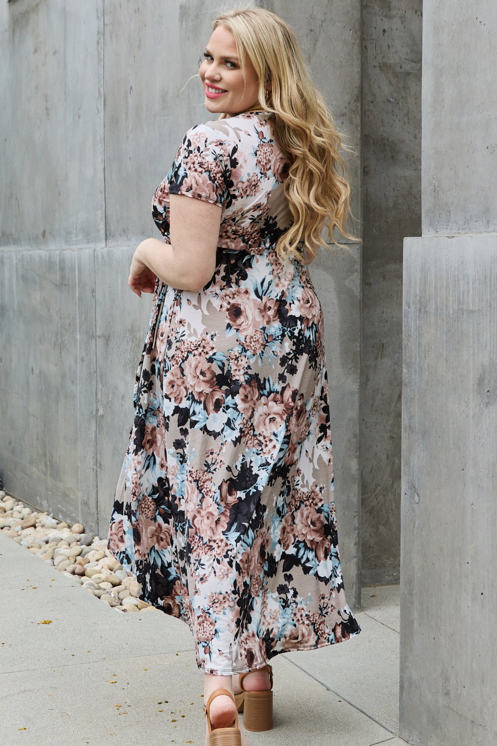 Heimish Give Me Roses Full Size Floral Maxi Wrap Dress 51f8b71569894bf0967513835225919e-Max
