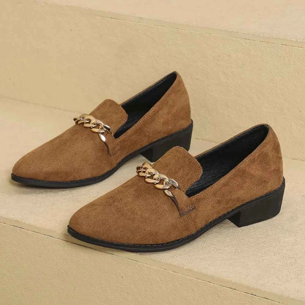 Point Toe Block Heel Loafers 51f9727a-0495-4b78-b152-918a1c78e499-Max