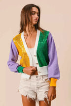 BiBi Mardi Gras Color Block Sequin Sweater Cardigan 5201402987354c84bb2d01dbe28ecbf8-Max-Origin