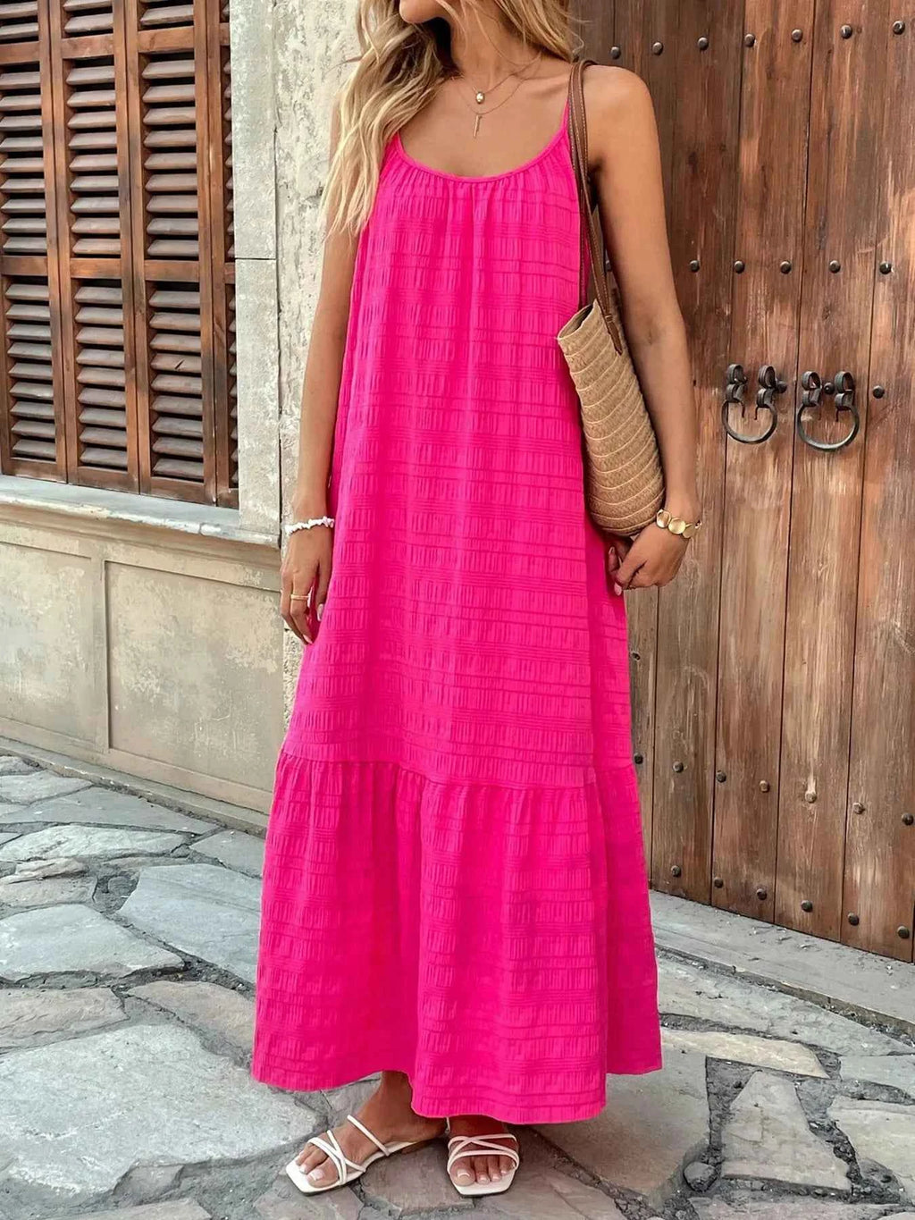Scoop Neck Tiered Maxi Cami Dress 5212c45ad3ee43789c003c8ef112b6ed-Max-Origin