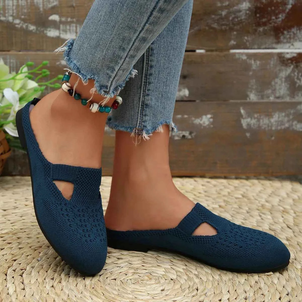 Round Toe Flat Slip-Ons 524f1f61650948b18d3a0caea69d0318-Max-Origin