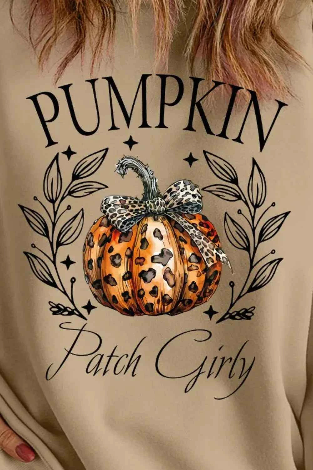 Plus Size Pumpkin Graphic Long Sleeve Sweatshirt 526d1527-c553-46bf-a026-353412460402-Max