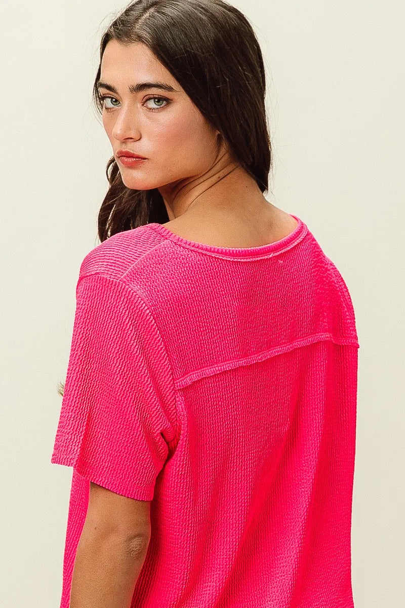 BiBi Waved Rib U Neck Top With Front Pocket 527a7d521a244a52bfab90fe893453a0-Max-Origin