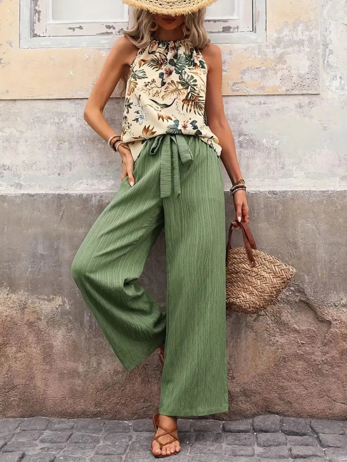 Printed Tank Top and Wide Leg Pants Set 52a0730a-fa4f-4eb7-8e3e-11fc066b2cd8-Max-Origin