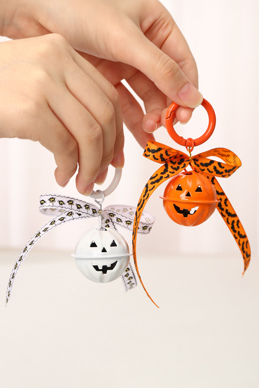 Orange Pumpkin Pendant Bowkont Keychain 52a32ad6d6c16426