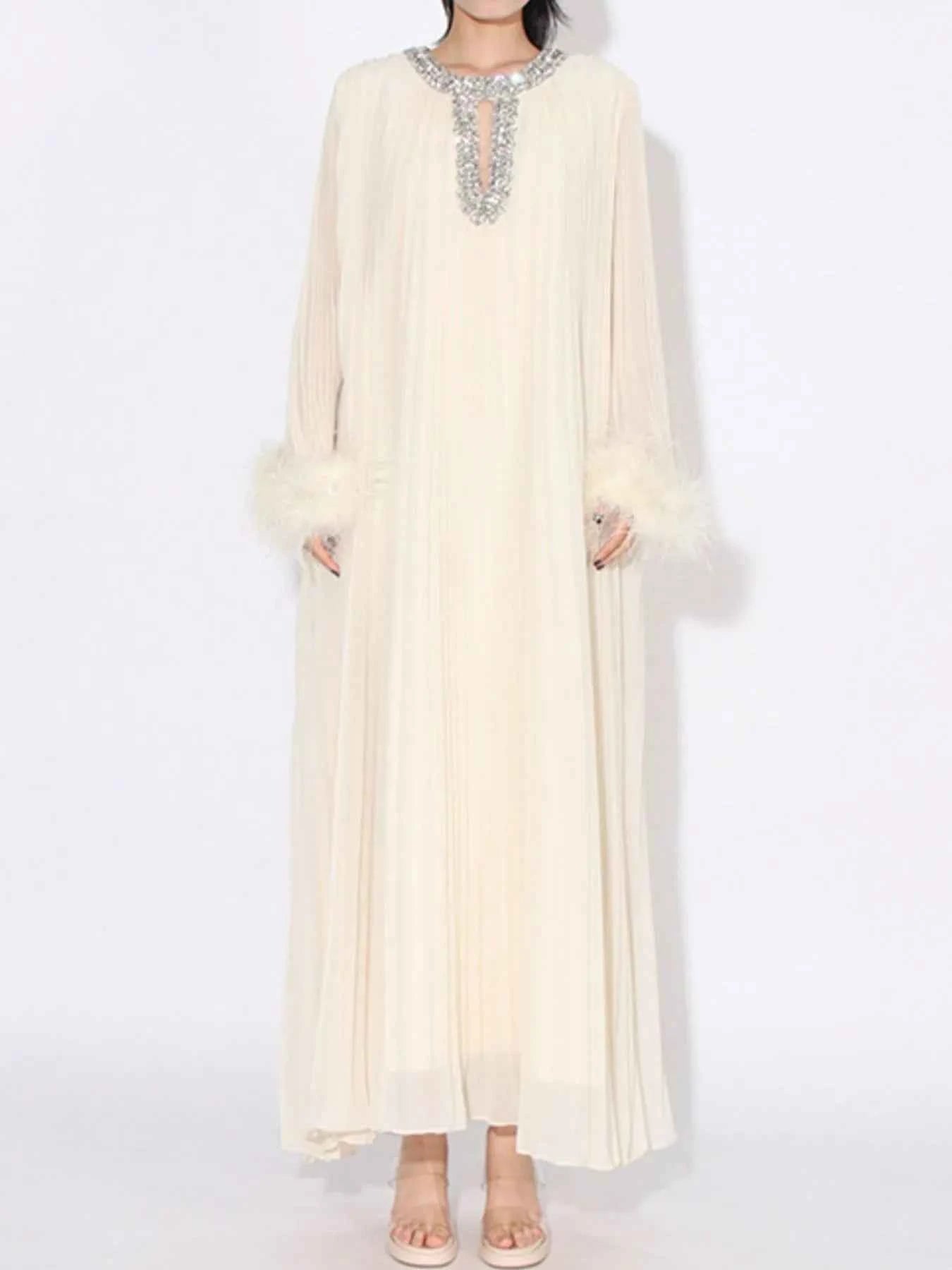 Rhinestone Long Sleeve Maxi Dress 52acffab-e3b2-41dd-bebd-dceaca5ee397-Max-Origin