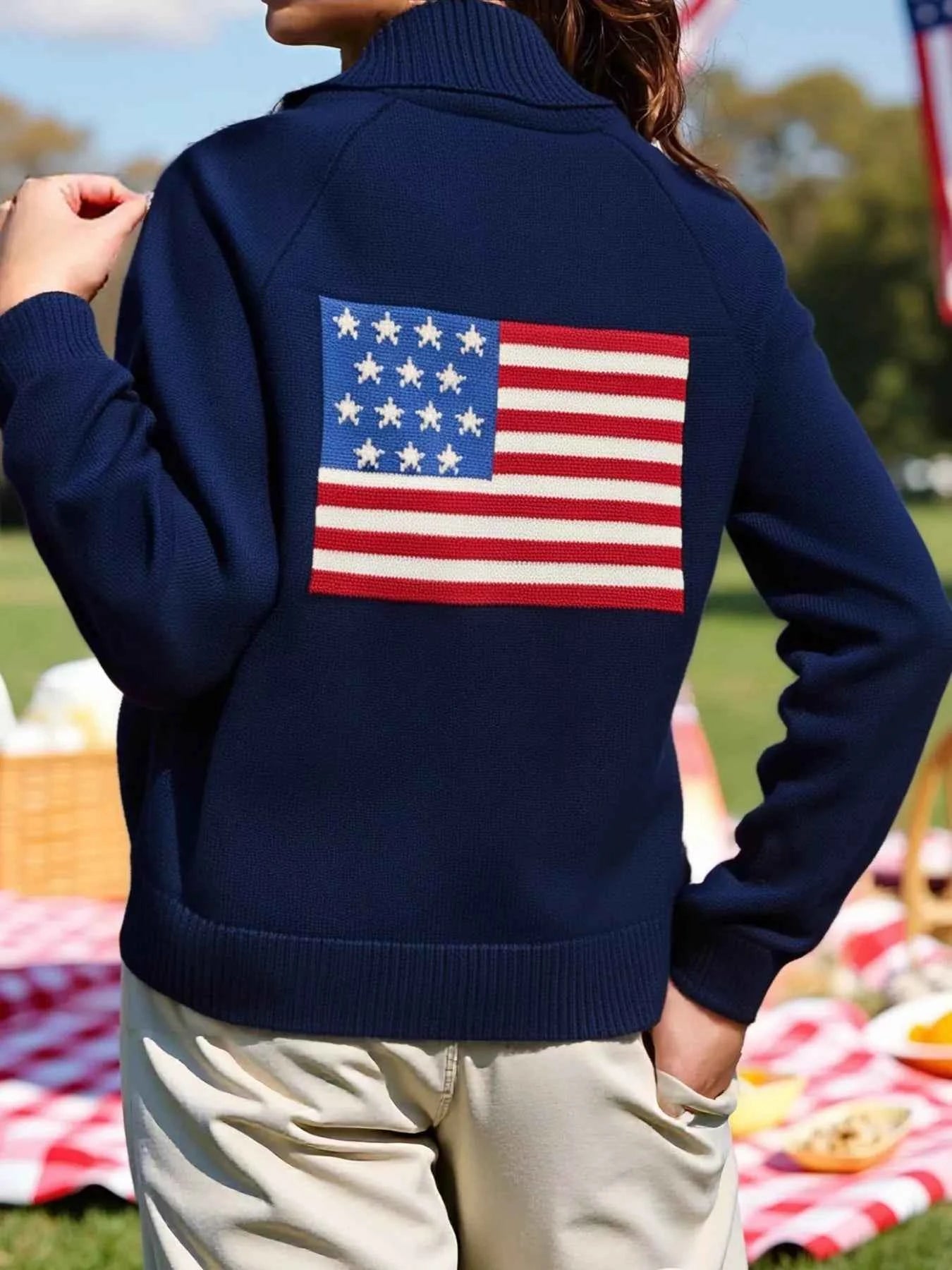 US Flag Button Up Cardigan 52f96f31-ef24-4f08-a335-f30f7c90a7af-Max-Origin