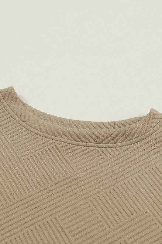 Textured Top and Pants Set 53502ede-a0f4-4f12-833e-f9d3d9db207b