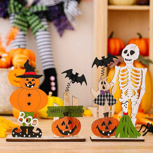 2-Piece Halloween Element Decor Ornaments Multicolor One Size 535fd62739f744a88af6397ef9a0854d-Max