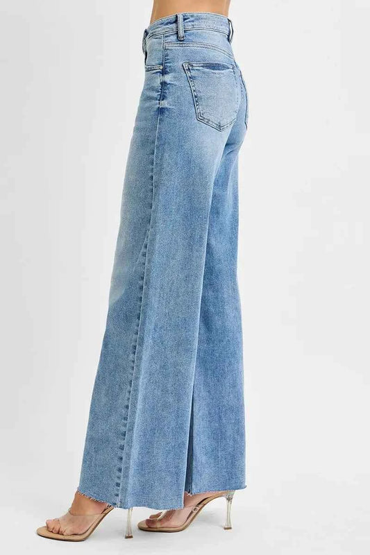Full Size Tummy Control High Rise Ankle Palazzo Jeans Plus Size 538aa3fa829f449695495a5ba62121a1-Max-Origin
