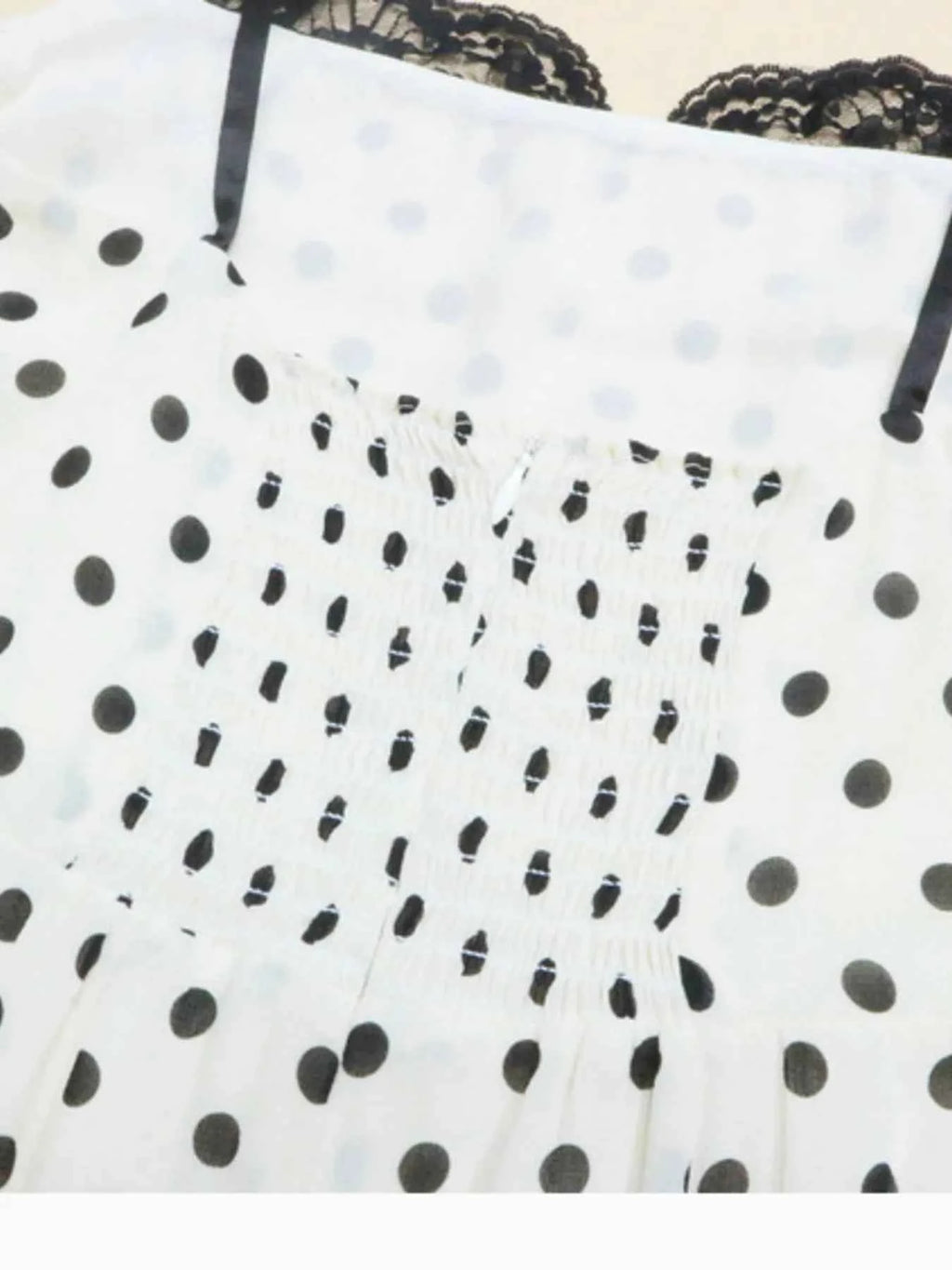 Polka Dot Sweetheart Neckline Maxi Dress 539a1417ab554c55a65bf10753a2c762-Max-Origin