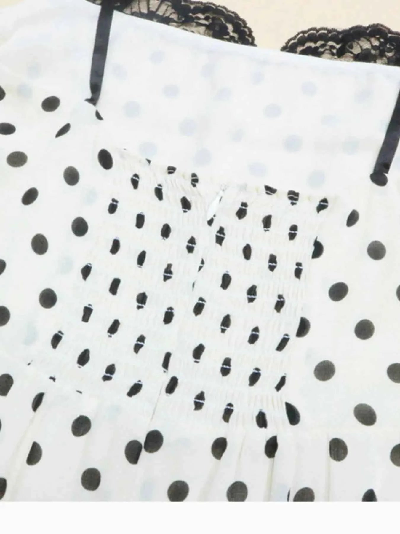 Polka Dot Sweetheart Neckline Maxi Dress 539a1417ab554c55a65bf10753a2c762-Max-Origin