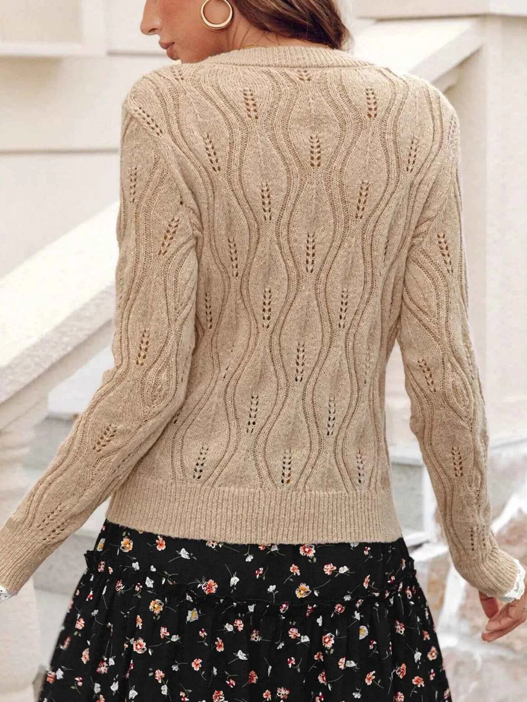 Pearl-Embellished V-Neck Pullover Sweater 539f51c9-2857-46de-9e75-c934ed84b533-Max-Origin