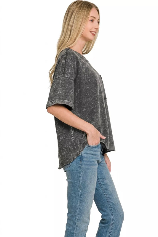 French Terry Acid Washed Exposed Seam T-shirts 53a6d192-21be-43e8-827b-b7fa25caeadc-Max-Origin