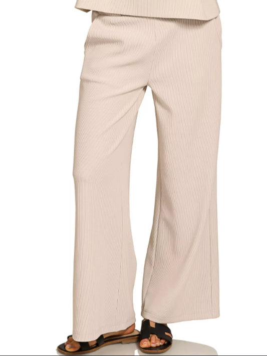 Ribbed Round Neck Tee & Pants Set 53a8bb2d-9aad-4f34-b761-ba80702098c6-Max-Origin