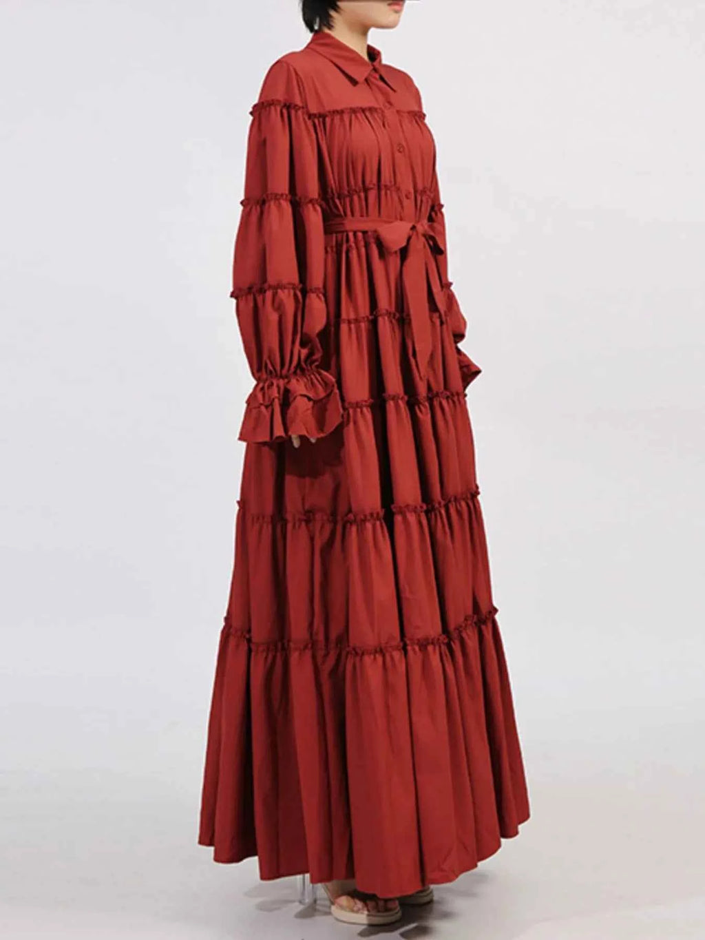 Tiered Tie Waist Maxi Dress 54310ce4-d38f-43d4-876a-6b08dc06f52b-Max-Origin