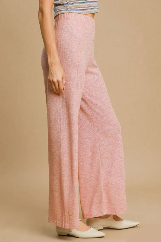Elastic Waist Wide Leg Knit Pants 545d3099-3a55-457e-892e-21bf8425cbd6-Max