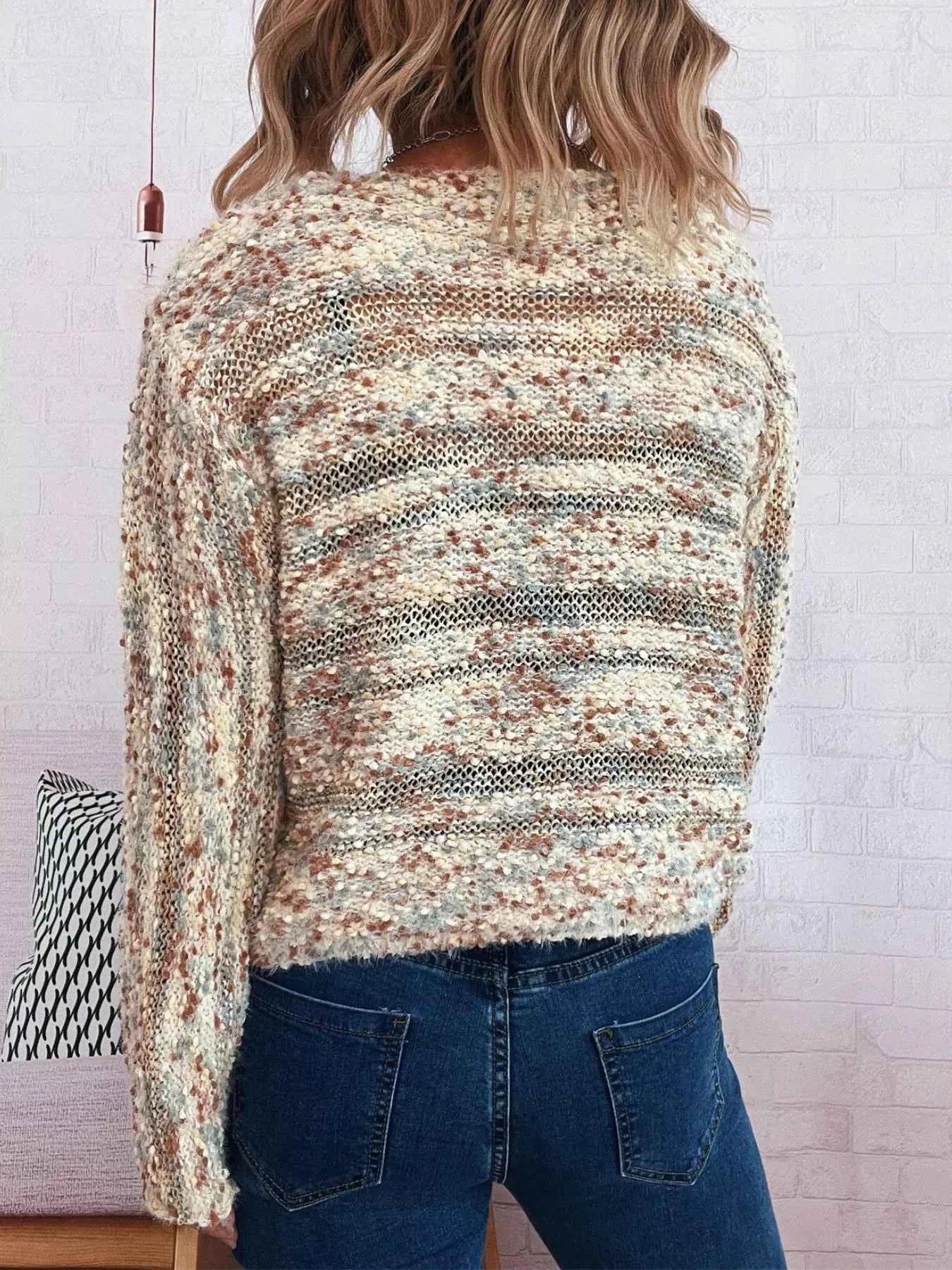 Round Neck Long Sleeve Sweater 545e2ea1-cb26-4b14-aac2-b5550f9acac1-Max-Origin