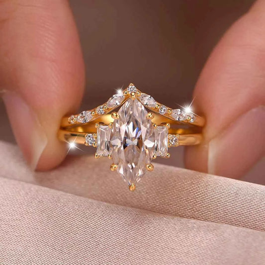 2 Carat Moissanite 925 Sterling Silver 2 Piece Ring Gold 54688e14-e4cb-4c66-8e99-1e9400809ed9-Max-Origin