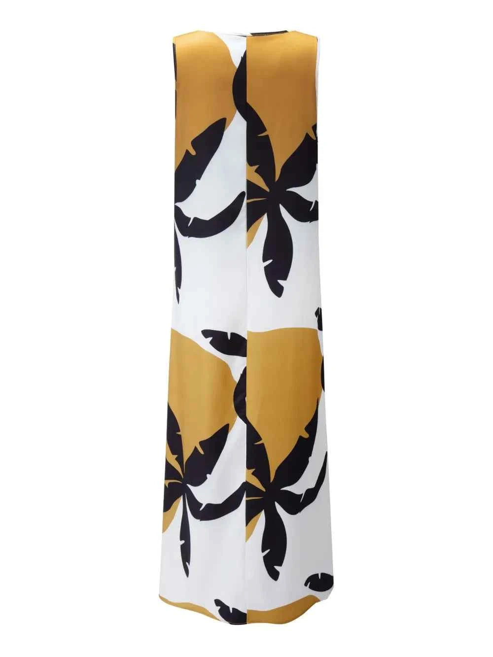 Printed Round Neck Mini Tank Dress 546abbd9-d157-48a0-ac7d-b4807d360437-Max