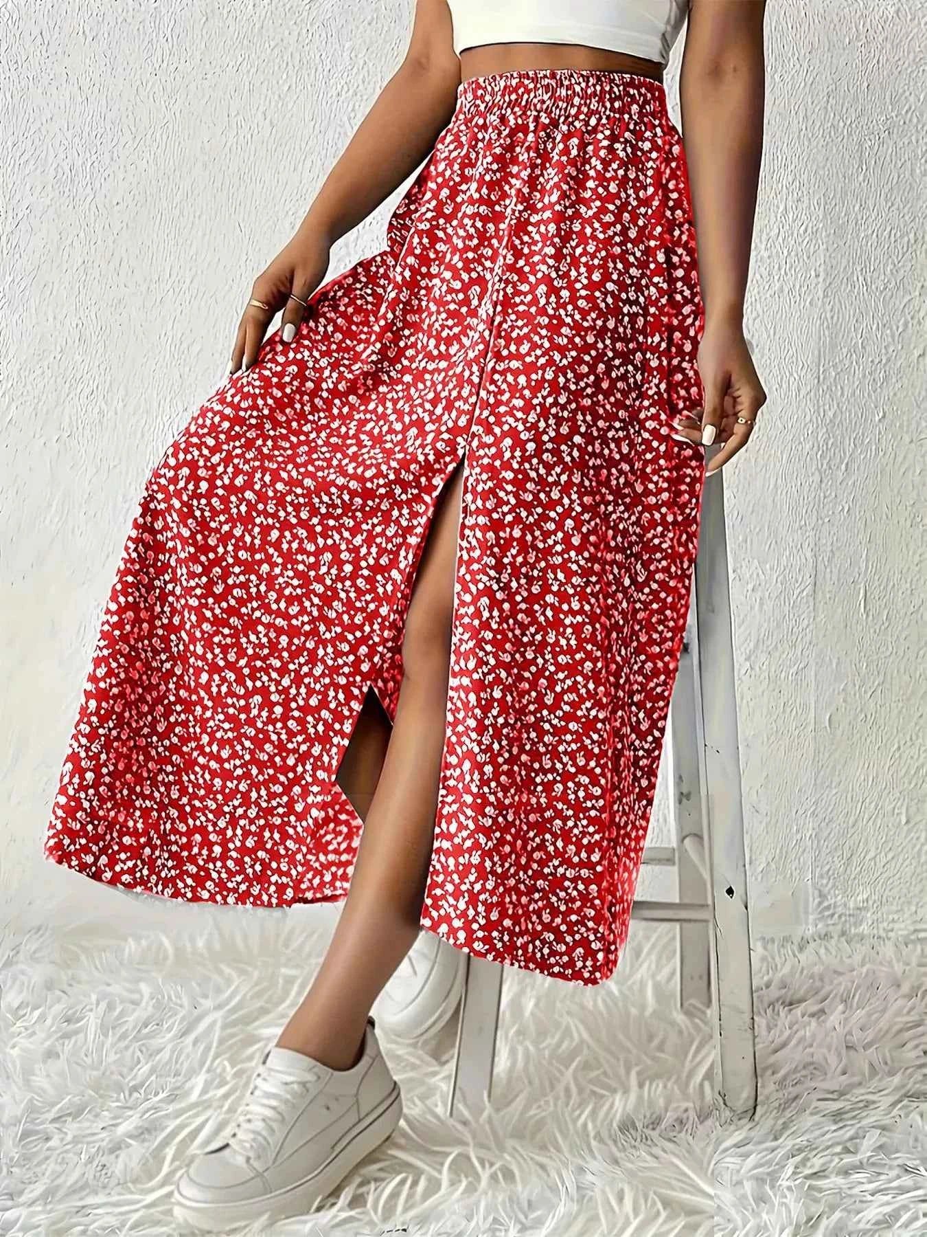 Slit Printed Skirt 549b7a69-a743-40e7-a69d-7e83c01a220b-Max-Origin
