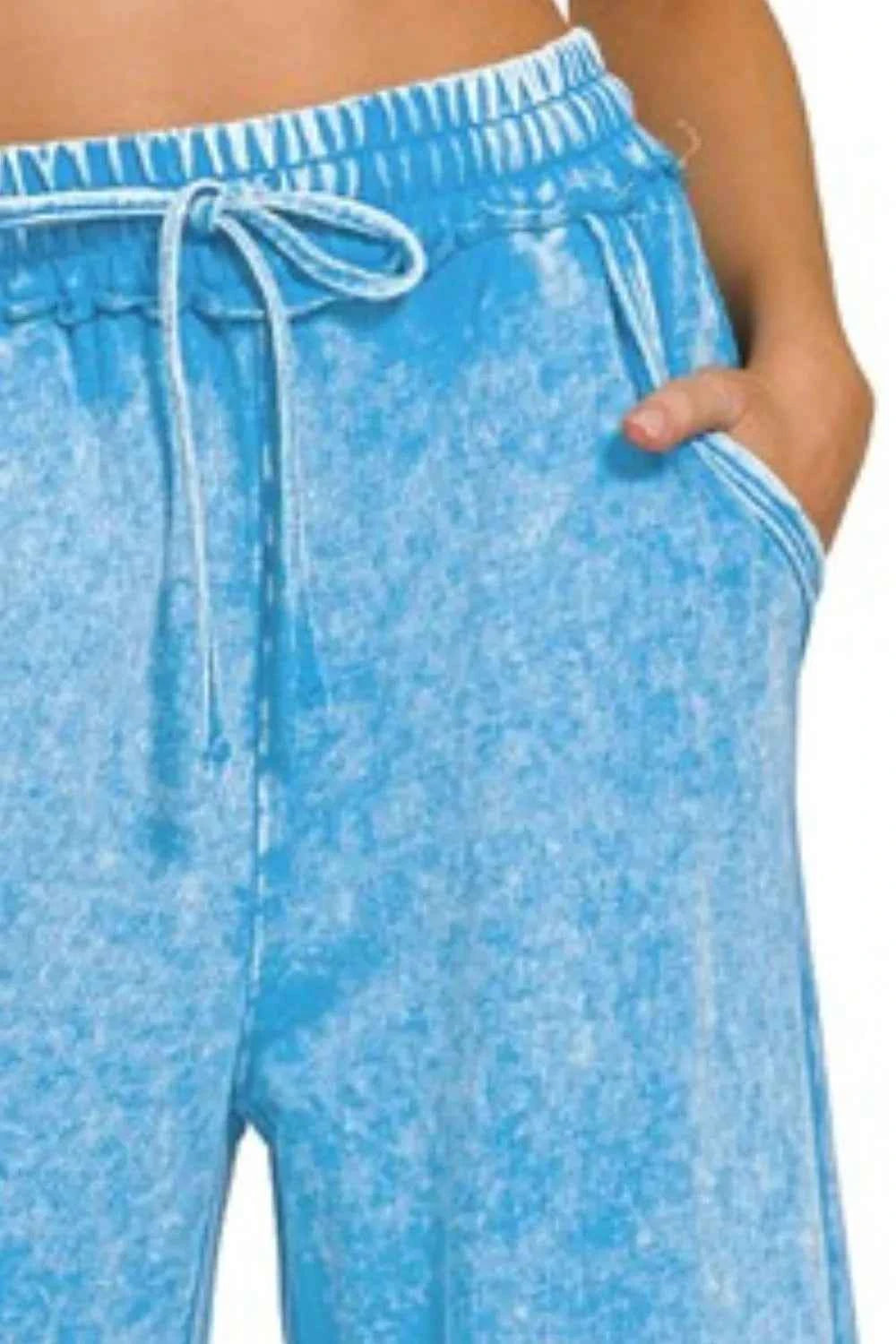 Zenana Washed French Terry Palazzo With Pockets 54afac72-7d3e-403c-9d2f-f98edfd48ca1-Max-Origin