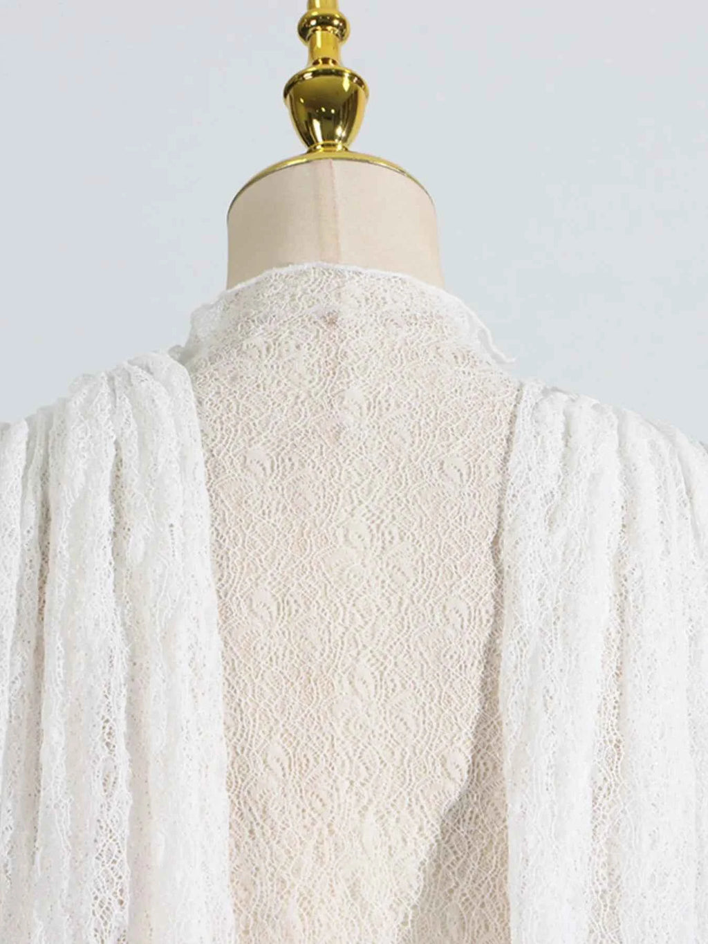 Ruffled Hem Lace Mini Dress 54e04702fb334ddeaf7fa40611e4c86f-Max-Origin