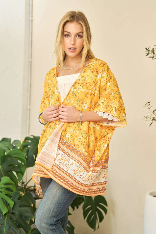 Floral Printed Short Sleeve Loose Fit Kimono Cover Up 55402c065bbe4e748eee45596537d2db-Max-Origin
