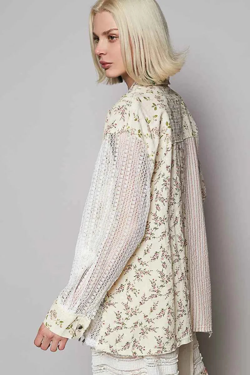 POL Lace Patchwork Floral Button-Up Shirt 5553b77a-38fb-402f-b349-27e1081a7292-Max-Origin