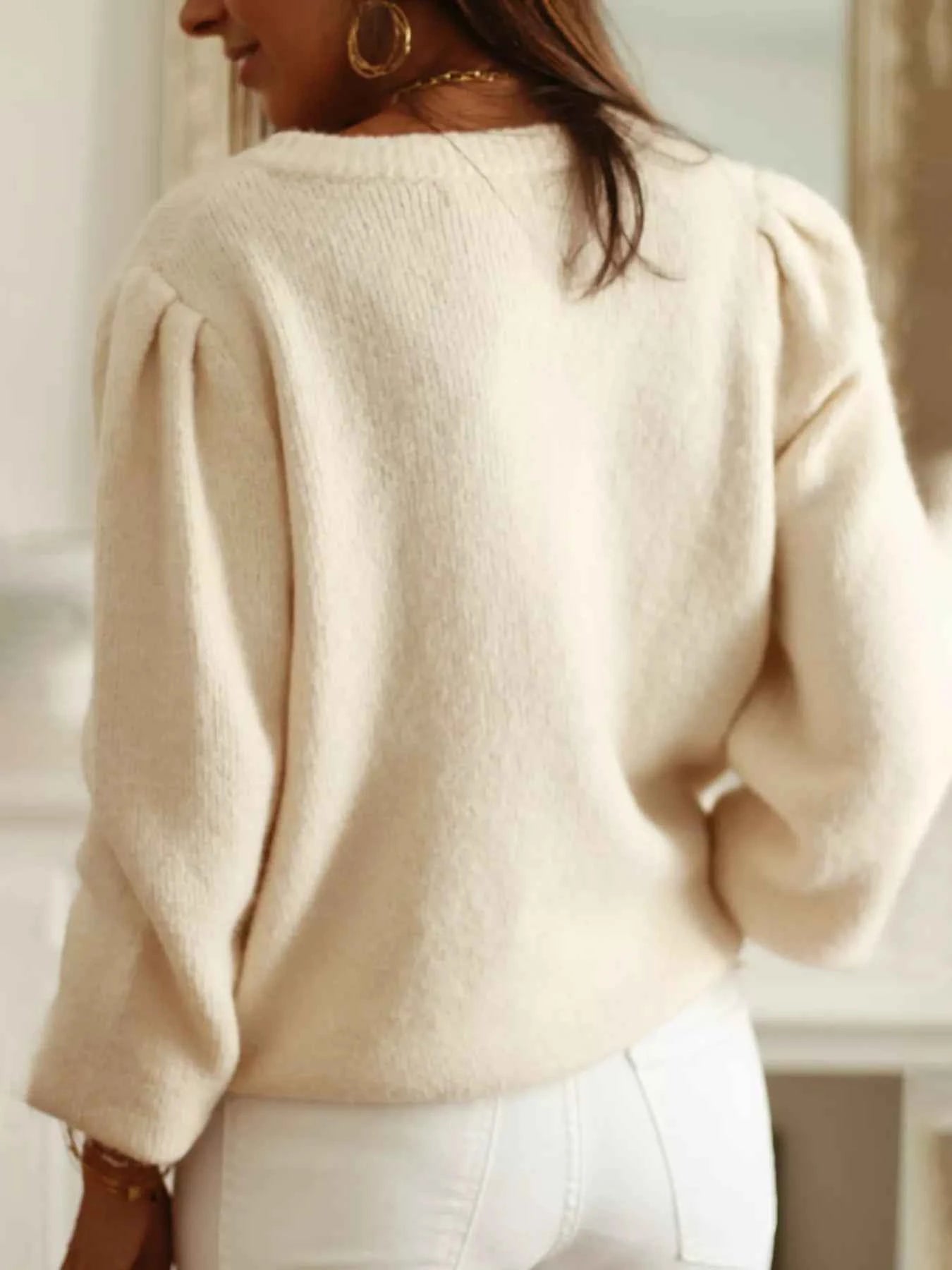 Button Up Long Sleeve Cardigan 55659ef486f24636ae6ccc9ac09e3430-Max-Origin